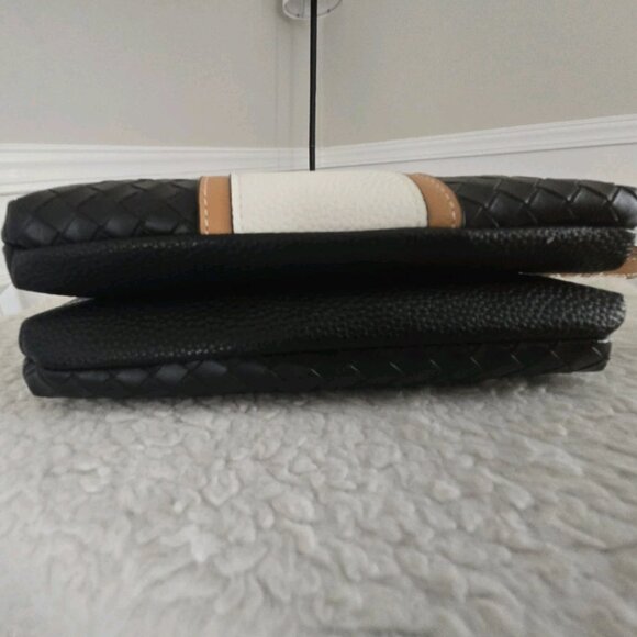 Nautica Crossbody Strait on Woven Black Multi bag - Picture 3 of 9